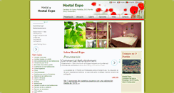 Desktop Screenshot of hostal-expo.com